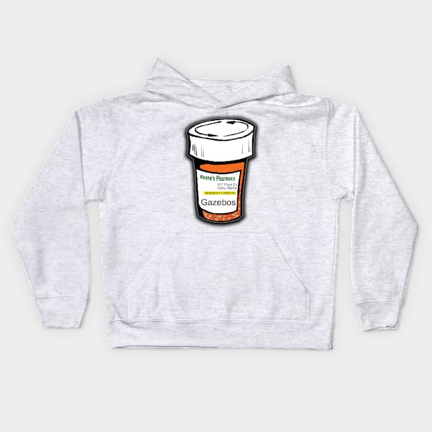 Gazebos Kids Hoodie by The Bandwagon Society